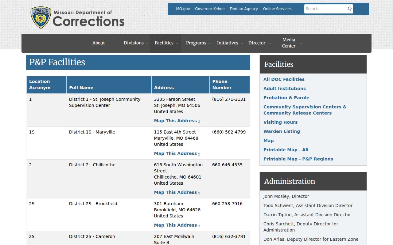 Madison County criminal records probation and parole office directory